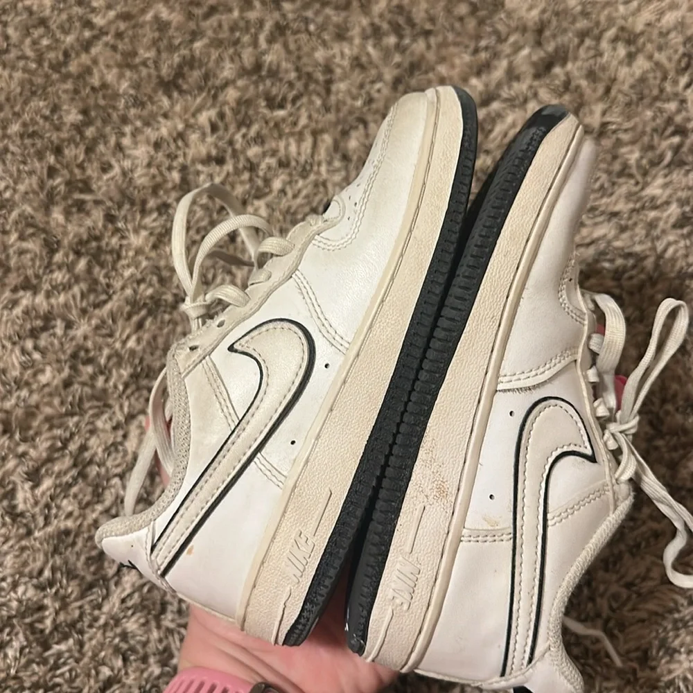 Nike Force 1 White Sneakers Kids 12C